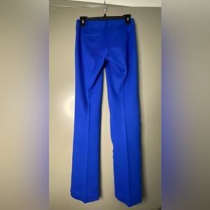 Cache Royal blue pants. Size 0. Stretch boot cut. Low rise. 31 inch inseam.